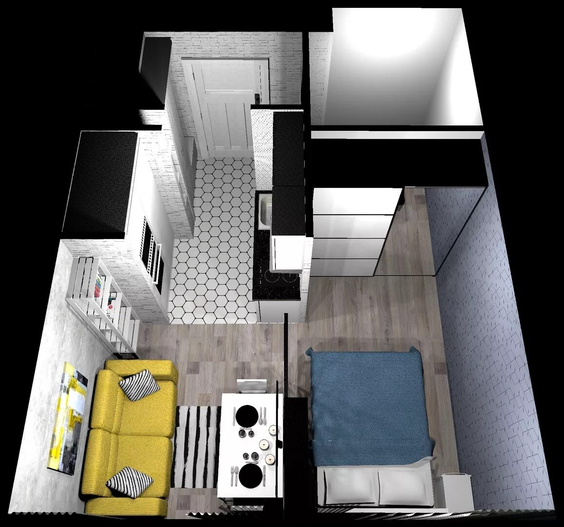 Как выбирать маленькую квартиру: планировки +советы - INMYROOM