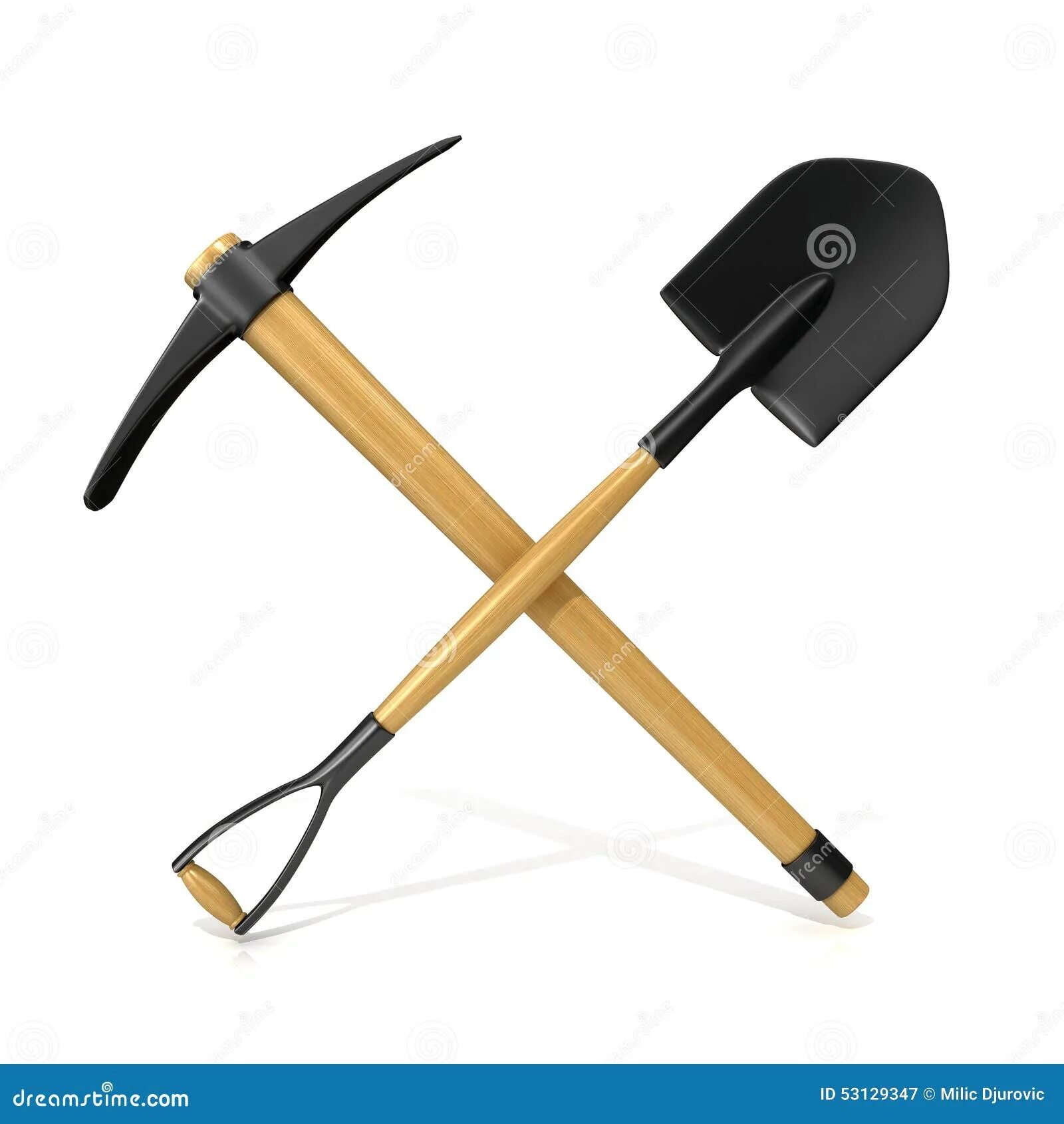 Кирка и лопата. Инструменты Шахтера. Скрещенные кирка и лопата. Перекрещенные лопата и кирка.