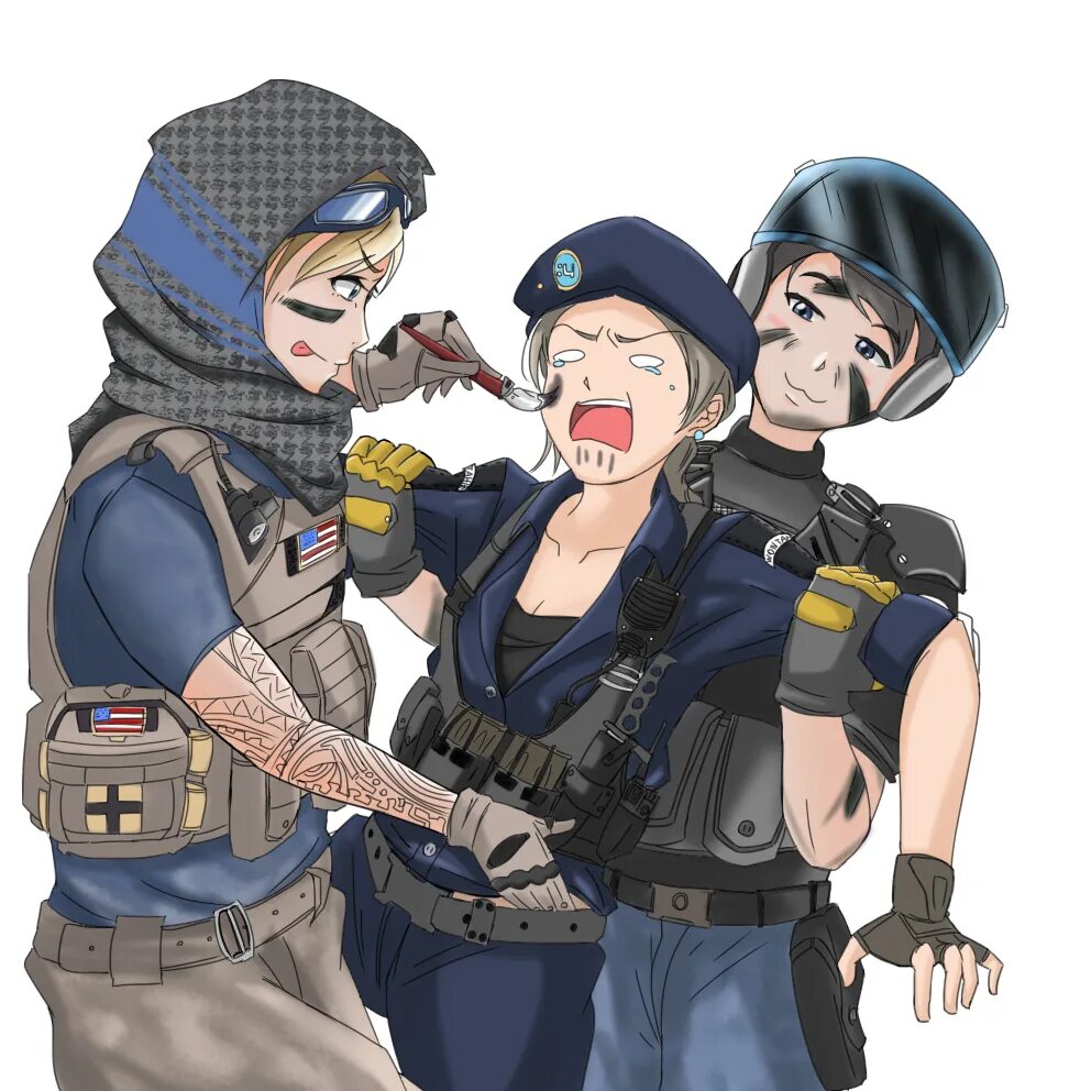 R6 Siege арт. Спецназ Rainbow Six Siege Art. Сейдж Кавейра.