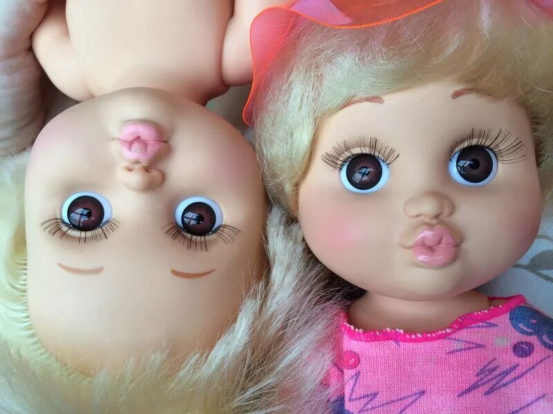Baby face dolls