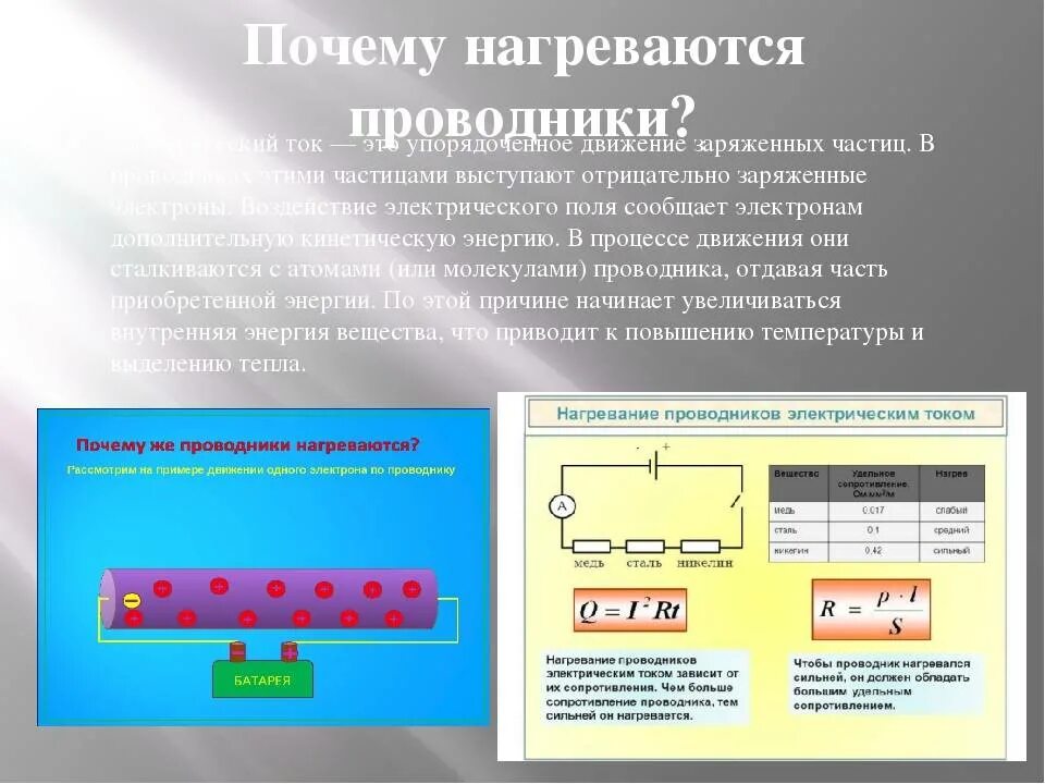 Почему вода проводник. 1. Нагревание проводников электрическим током. Формула нагревания проводников электрическим током. Нагрев проводника электрическим током. Нагревание проводников электрическим током закон Джоуля Ленца.