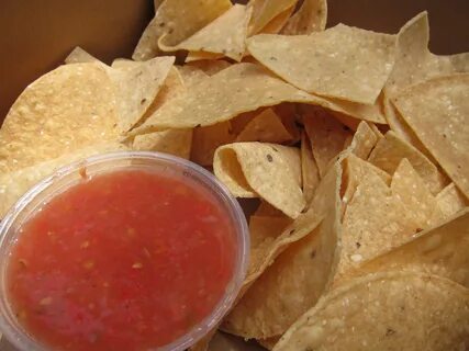 Tito’s Chips and Salsa.