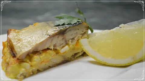 Рецепт запеченной рыбы с лимоном