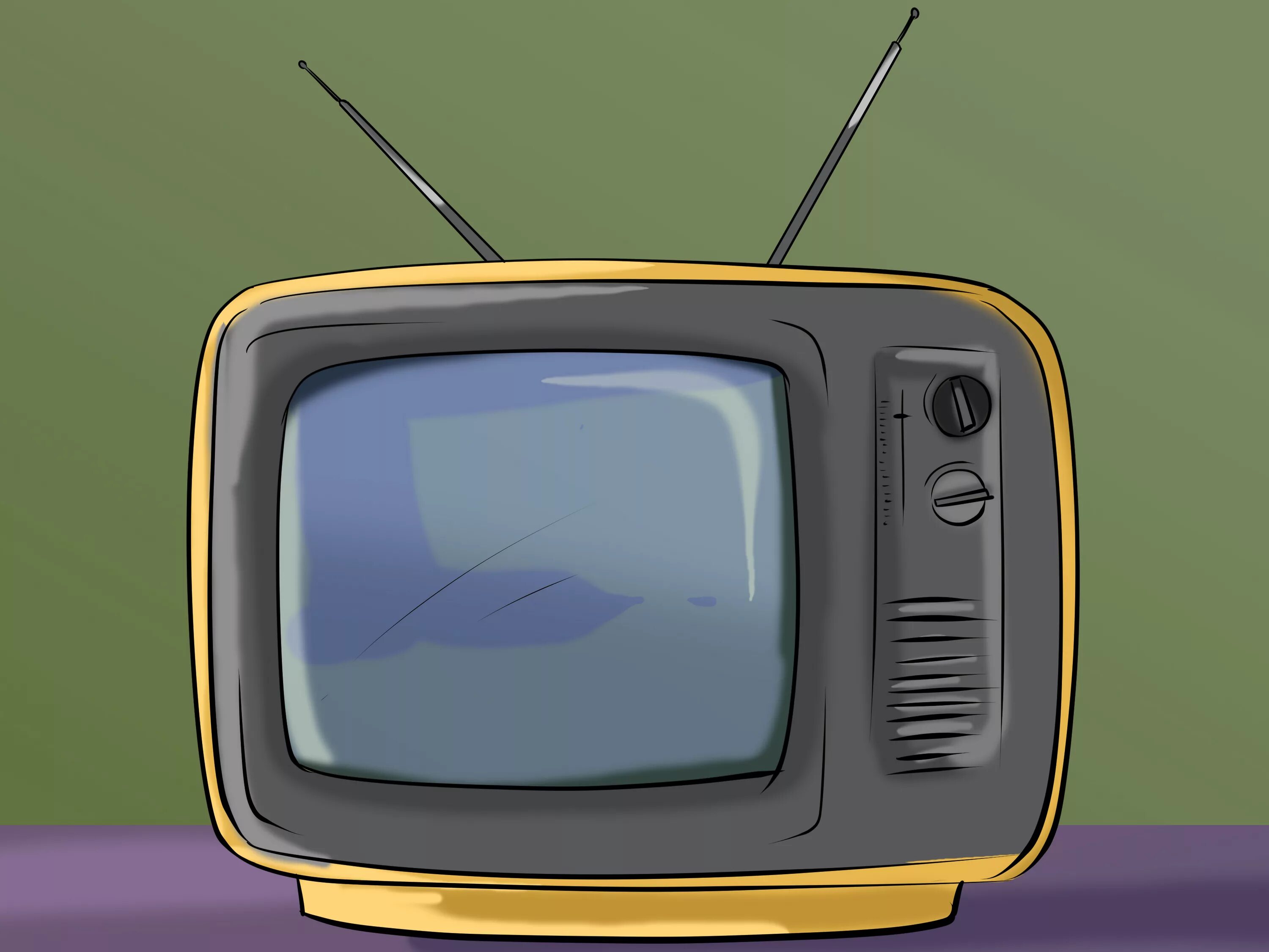 Телевизор мультяшный. Старый телевизор. Телевизор иллюстрация. Телевизор картина.