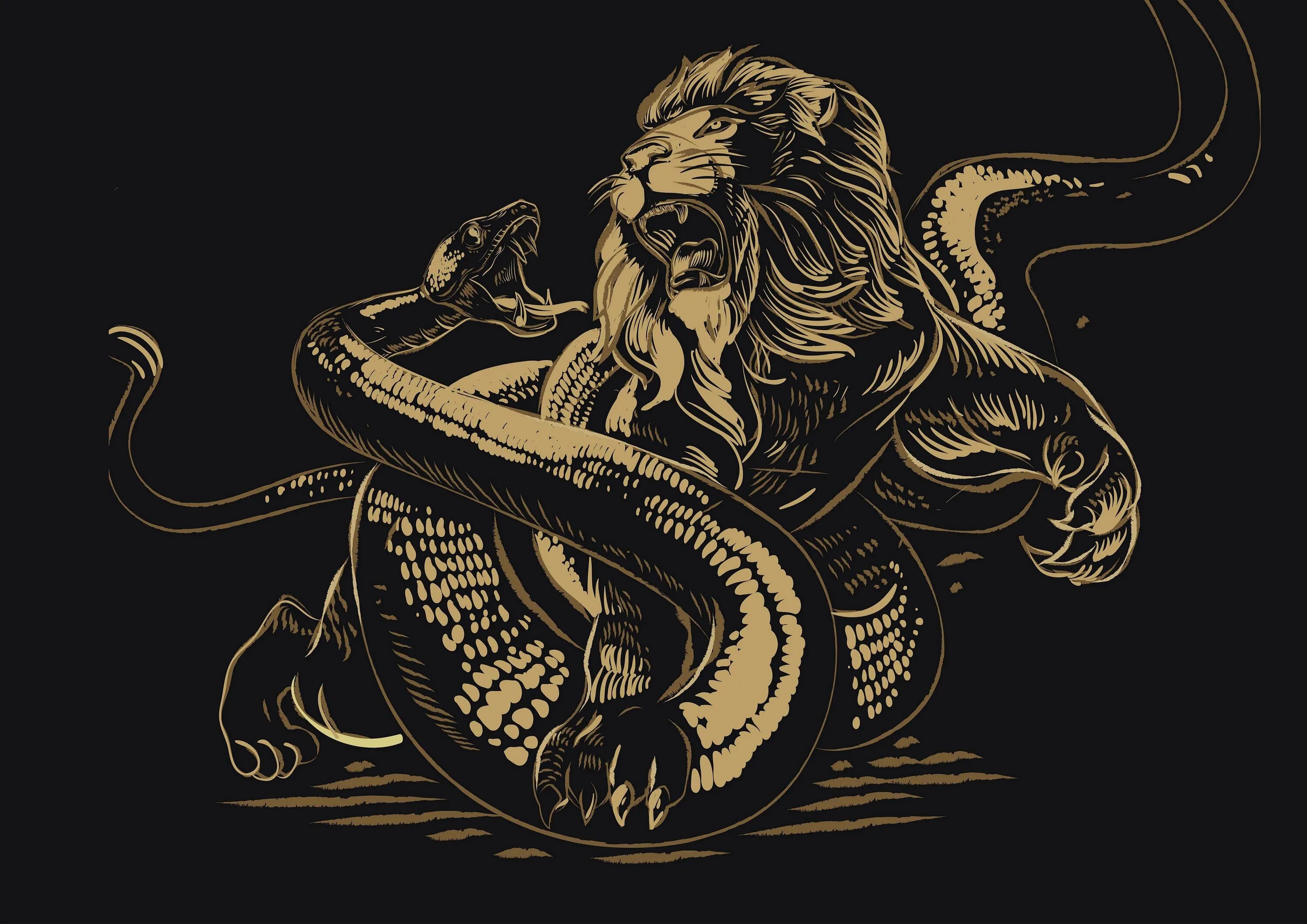 Дракон знака зодиака лев. Шелхабирон демон Лев-змея. Лев и змея. Тату Лев и змея. Лев и змея арт.