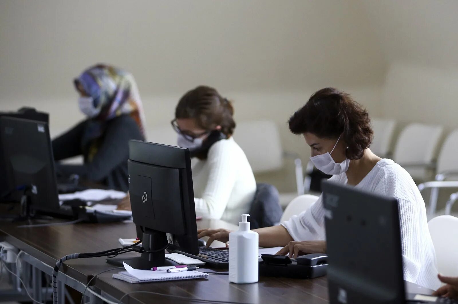 Колл центр в Иране. Working terminal