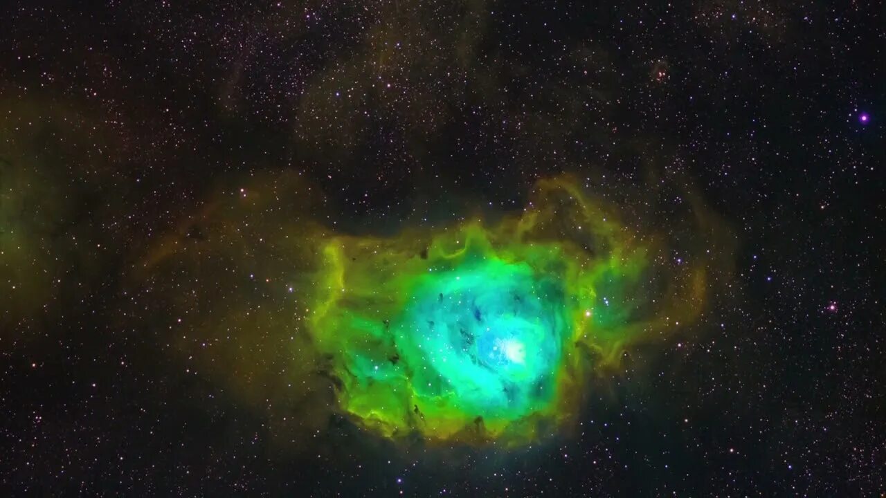 Floating through space