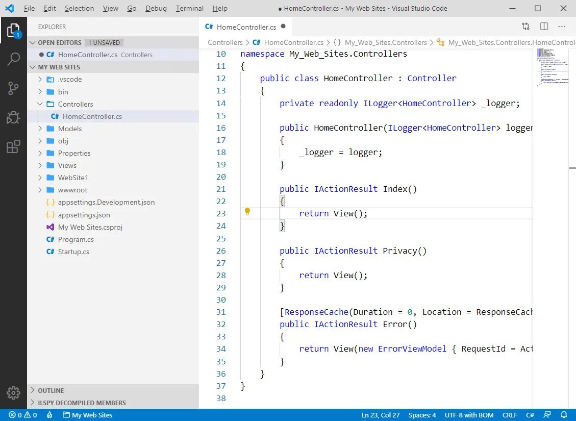 Visual studio code интерфейс. Visual studio code интерфейс