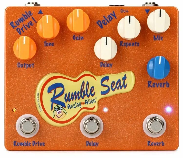 Override reverb. Analog reverb. rumble drive.