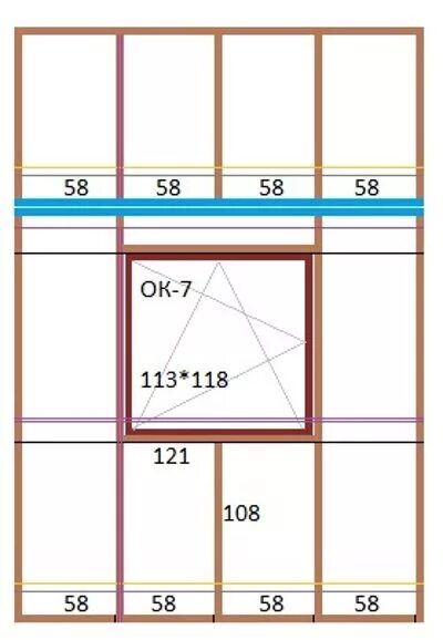 Ригель в доме. Ригель окна в каркасном доме. Ригель в каркасном доме размер. Оконный проем в каркасном доме. Ригель в каркасе.