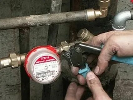 Опломбировка счетчиков после замены