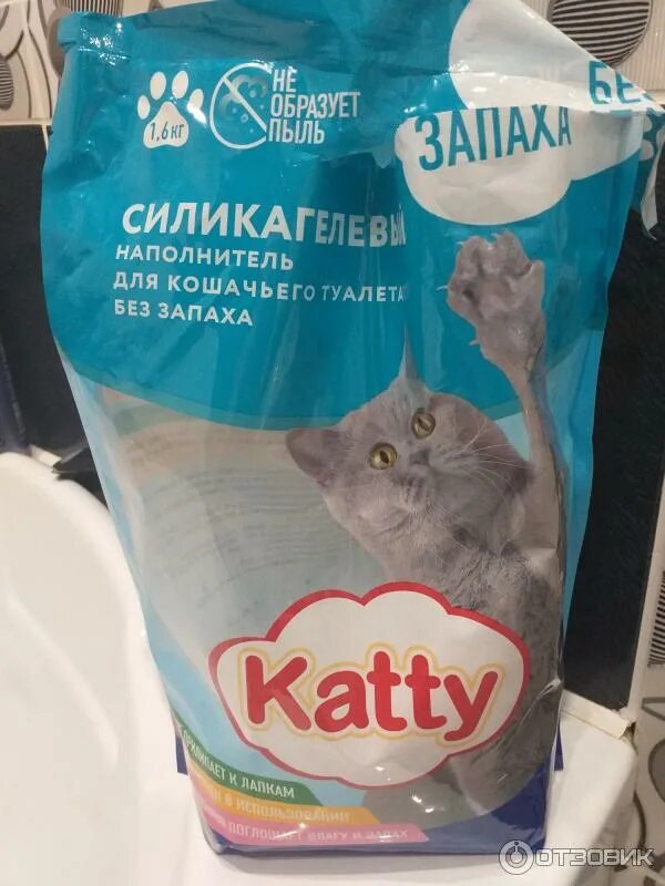 Отзыв о Наполнитель для кошачьего туалета "Katty" Отвратительная дрянь