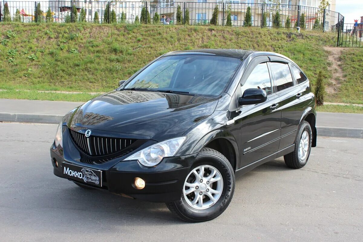 Саньенг актион поколения. ССАНГЙОНГ Актион 1. SSANGYONG Actyon 2007 черный. SSANGYONG Actyon 2008 черный. Санг Йонг Актион 2008.