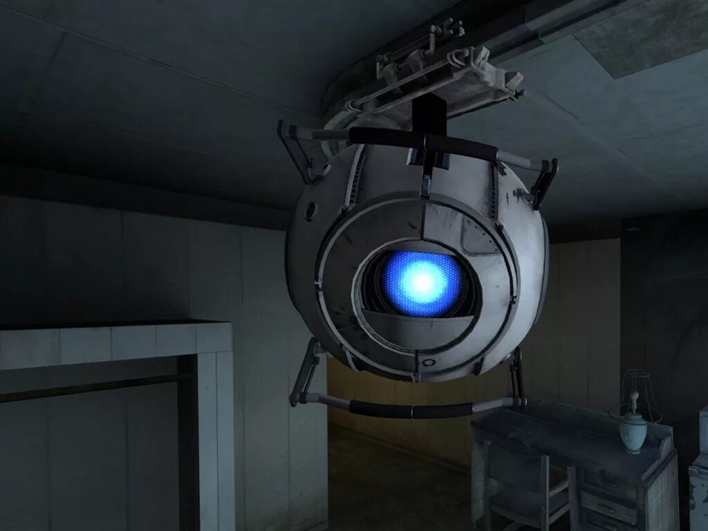 Портал шаров. Модуль Уитли из Portal 2. ГЛАДОС И Уитли. Portal 2 робот Уитли. Модуль Уитли в теле ГЛАДОС.