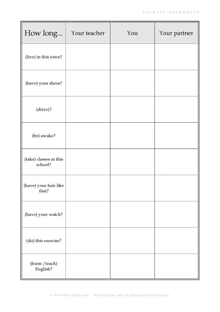 How long have you written. How long present perfect speaking. How long present perfect questions. How long с презент Перфект. How long present perfect Worksheets.