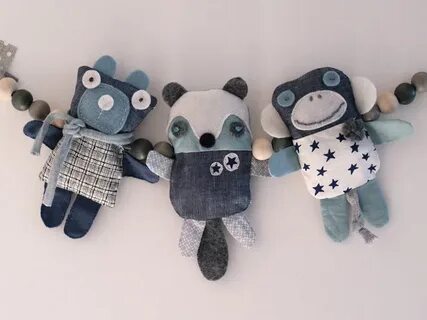 Игрушки из джинсов