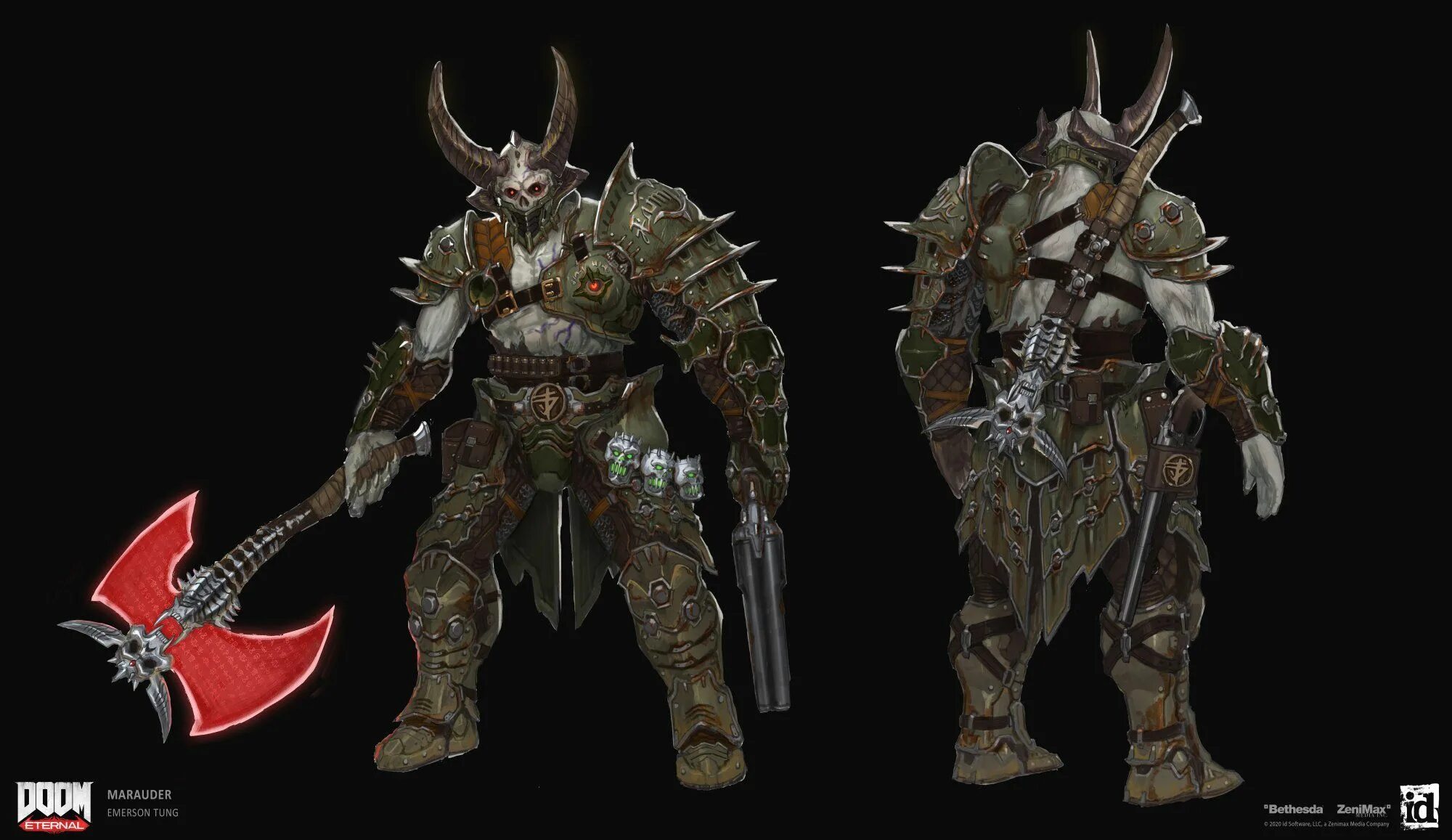 Мародер eternal. Doom мародер. doom мародер концепт арт. персонажи дум этернал.