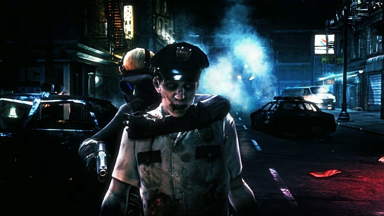 Игра зомби полицейский. Resident Evil Raccoon City. PS 3 Raccoon City.