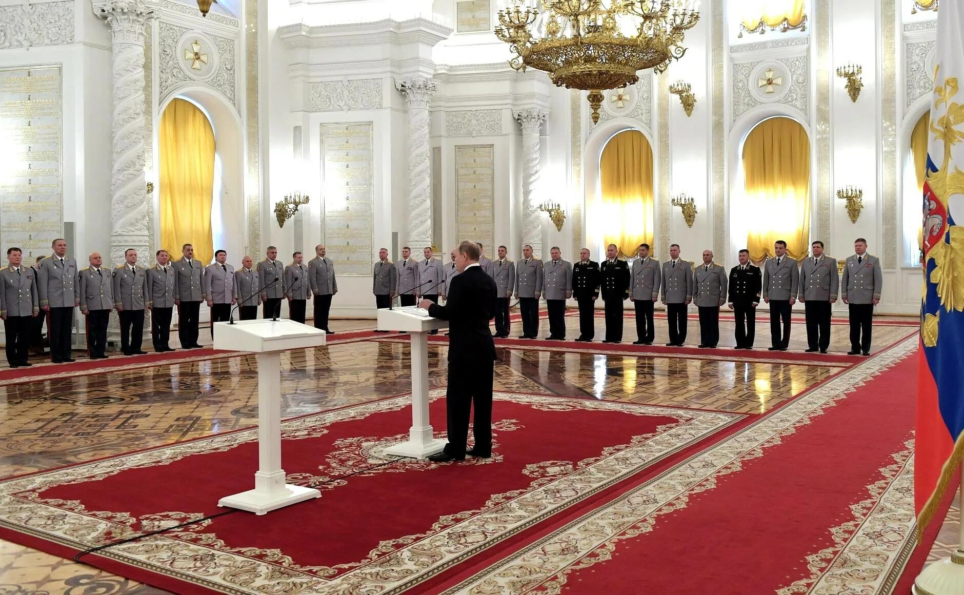 Росгвардия выборы президента. Церемония представления высших офицеров. Встреча президента с высшими офицерами. Kremlin встреча с генералами.