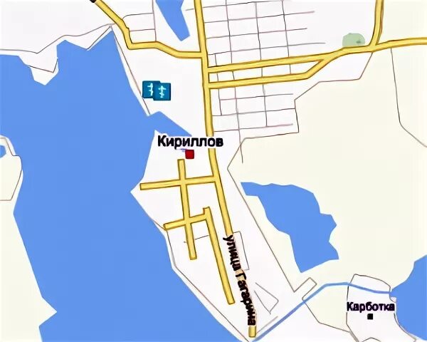 Кириллы карта