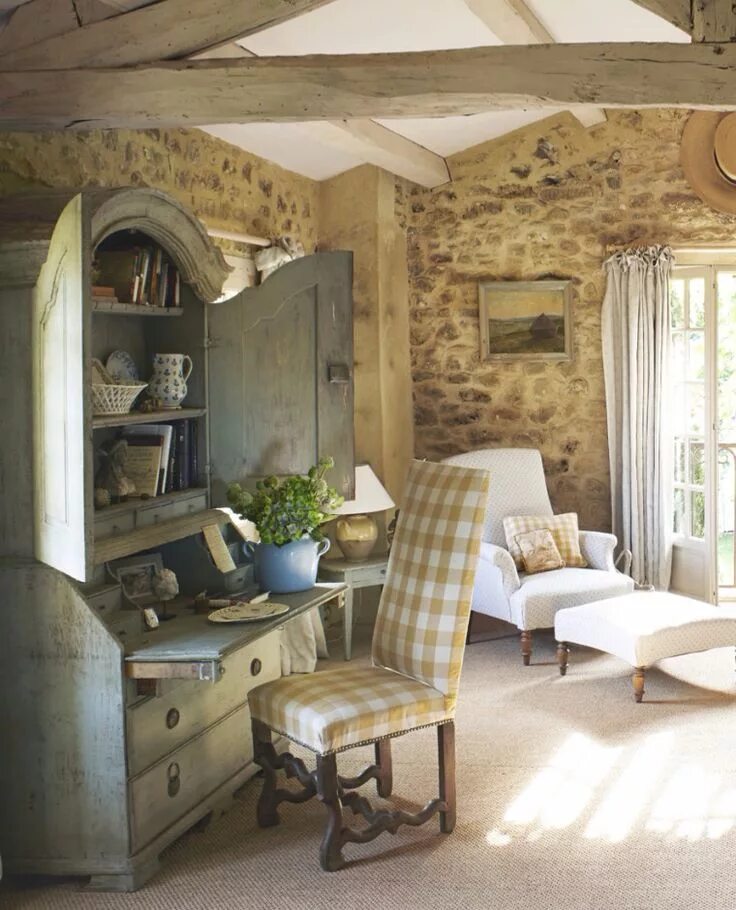 Country kitchen Country cottage decor, French country kitchens, Shabby chic kitc