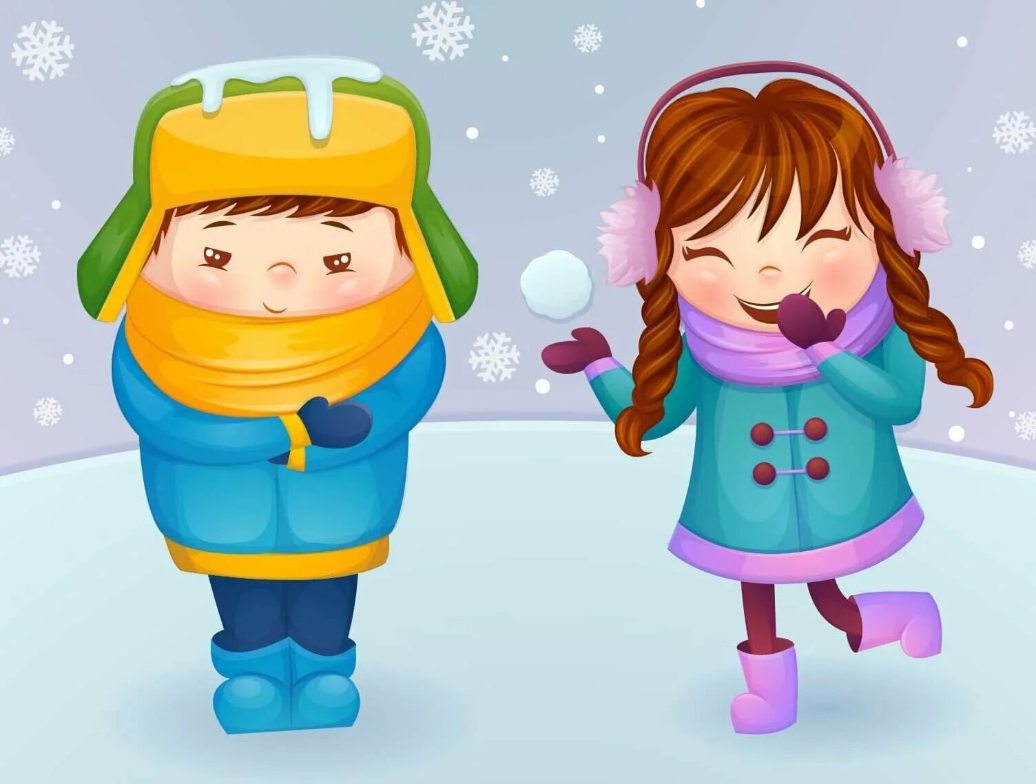 Дети в зимней одежде мультяшные. Холод дети. Зимняя одежда для детей мультяшная. Зима для дошкольников. Ребенку всегда холодно