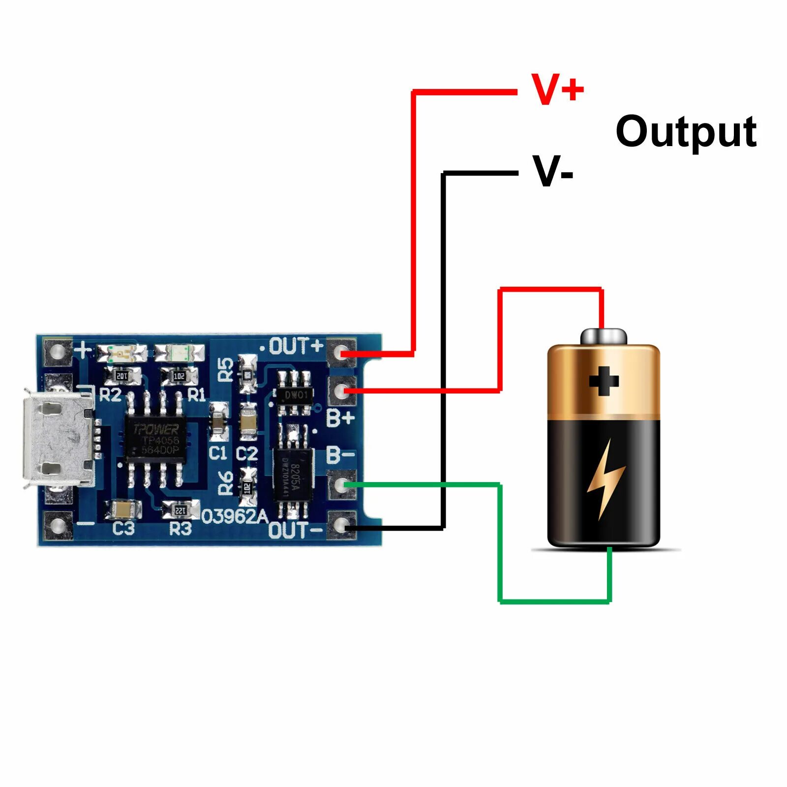 Зарядка модуль 1. Контроллер заряда li-ion аккумуляторов 03962a tp4056 micro usb схема включения. контроллер заряда li-ion аккумуляторов 03962a tp4056 micro usb. модуль заряда аккумуляторов tp4056. tp4056 - модуль зарядки li-ion аккумуляторов.
