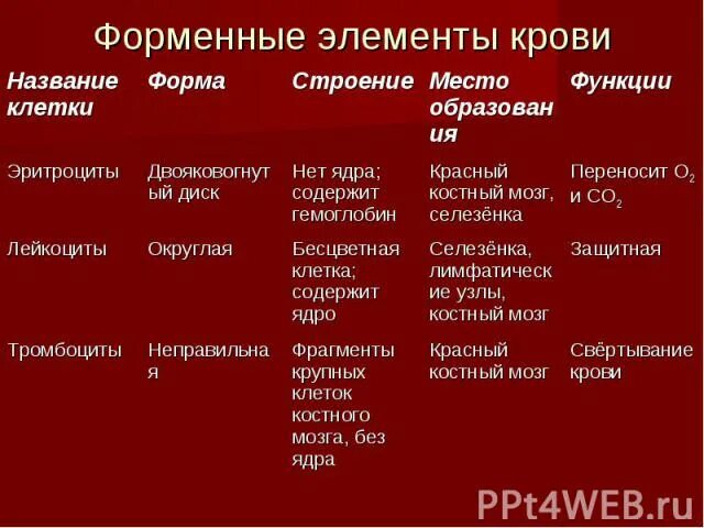 Перечислите элементы крови. Строение и функции форменных элементов крови таблица. Строение и функции элементов крови. Строение форменных элементов крови и их функции таблица. Кровь, форменные элементы крови, их функции..