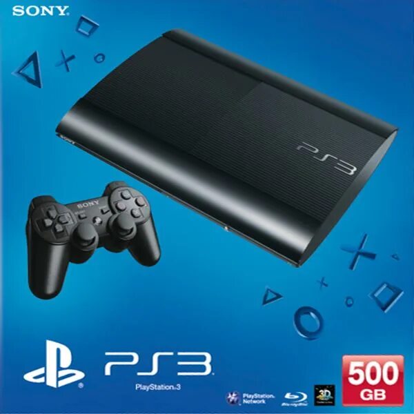 Ps3 super Slim 500gb. Sony PLAYSTATION 3 super Slim 500. Ps3 Slim 500 ГБ. Пс3 супер слим 500 ГБ.