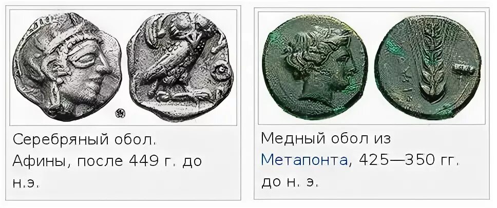 Обол значение слова. Обол значение слова