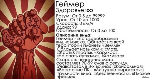 Что означает слово геймер