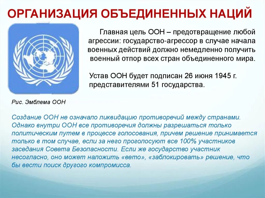 Оон является организацией. ООН презентация. Организация Объединённых наций презентация. Создание ООН. История создания ООН.