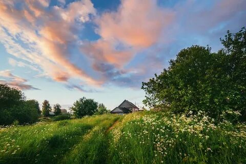 Картинки деревня (55 фото) .