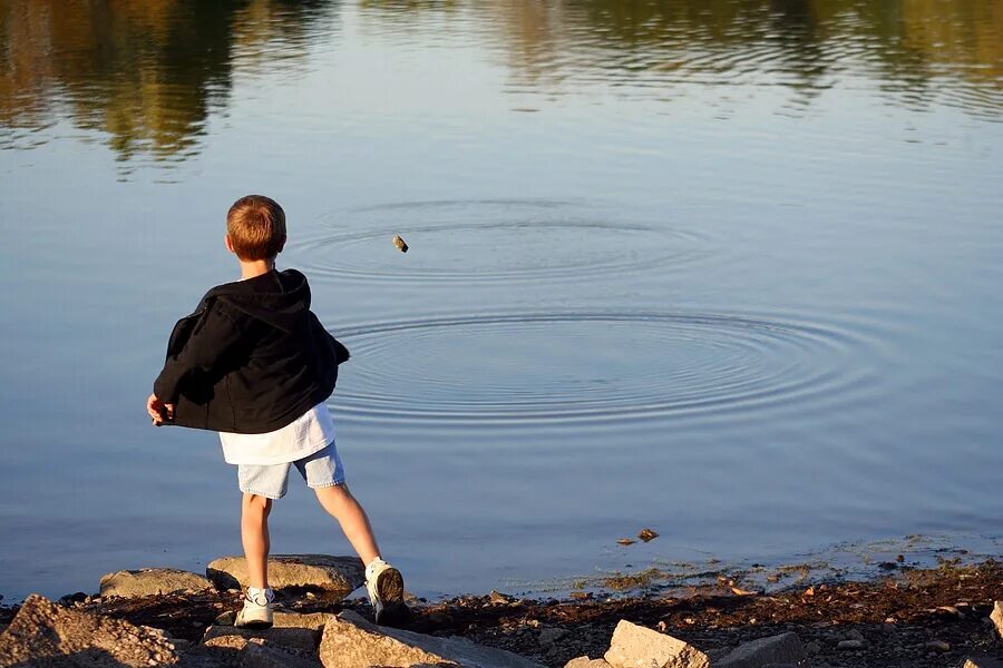 Skipping stones