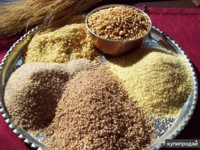 Крупе пшеничной перловой крупе