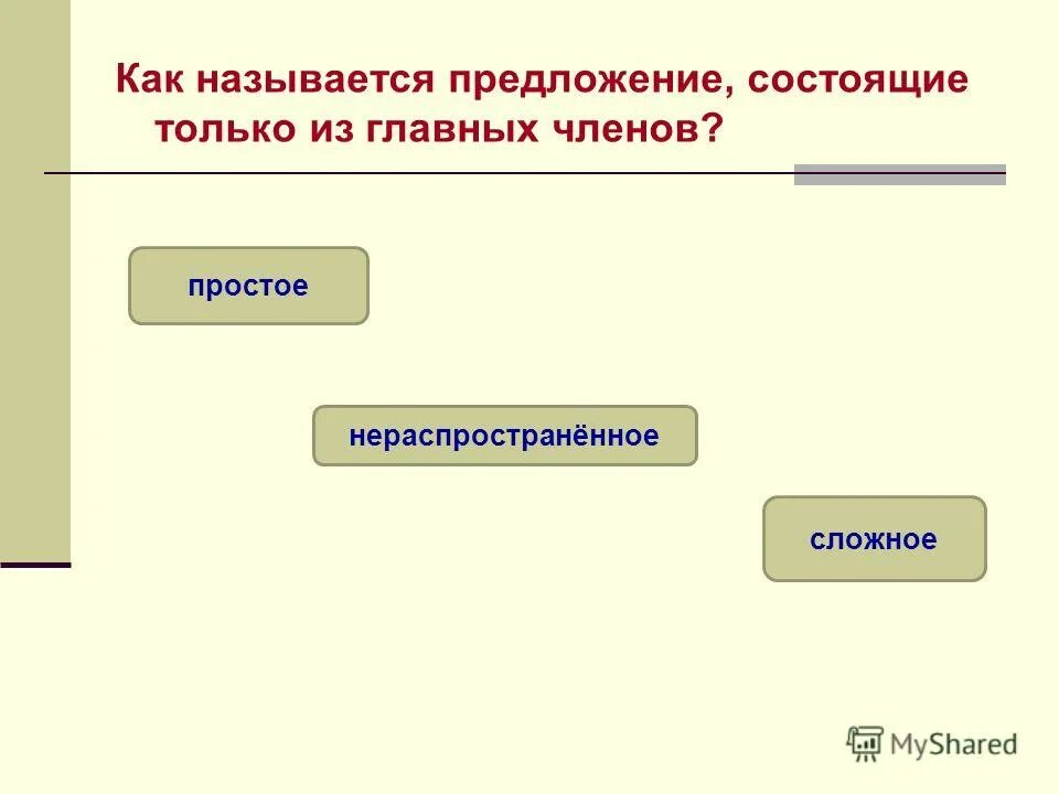 Информация названных предложений