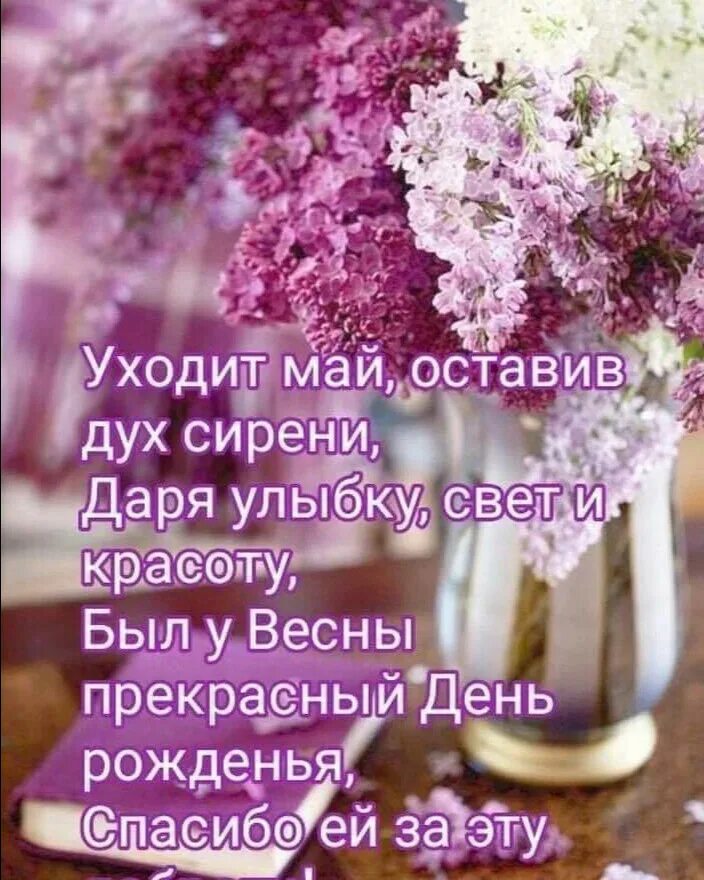 Май май 30 минут. Уходит май оставив дух сирени стихи. Уходит май оставив дух сирени даря улыбку. Последние майские дни весны. Открытки уходит май оставив дух сирени.