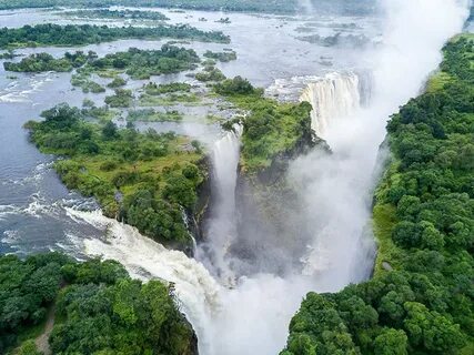Водопад в африке самый