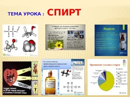 Применение спиртов в химии