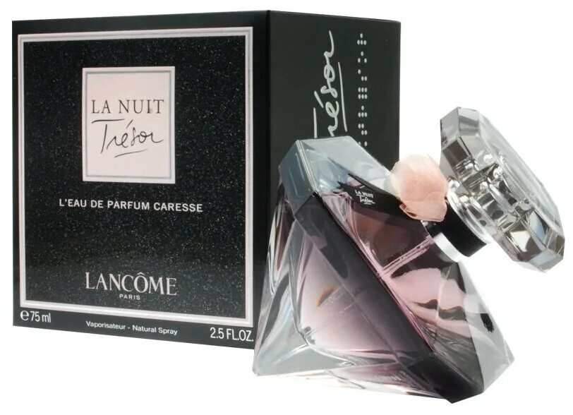 Lancome la nuit tresor купить. Lancome Tresor la nuit, EDP, 75 ml. Духи Lancome la nuit Tresor. Ланком Трезор ла Нуит 100 мл. Lancome Tresor la nuit caresse EDP (W) 75ml Tester.