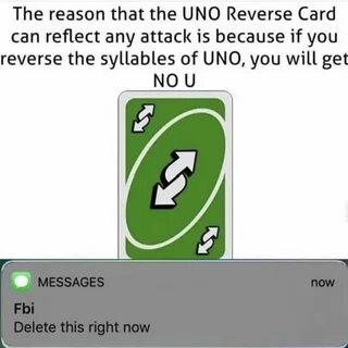 Uno reverse meme