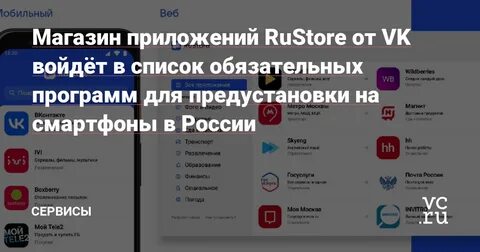Перечень обязательных приложений