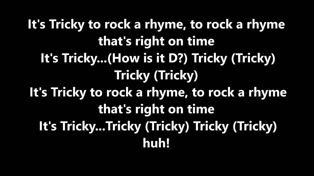 It's tricky Run. Its tricky Run DMC. Run DMC it's tricky текст песни. Is tricky текст. This is tricky песня