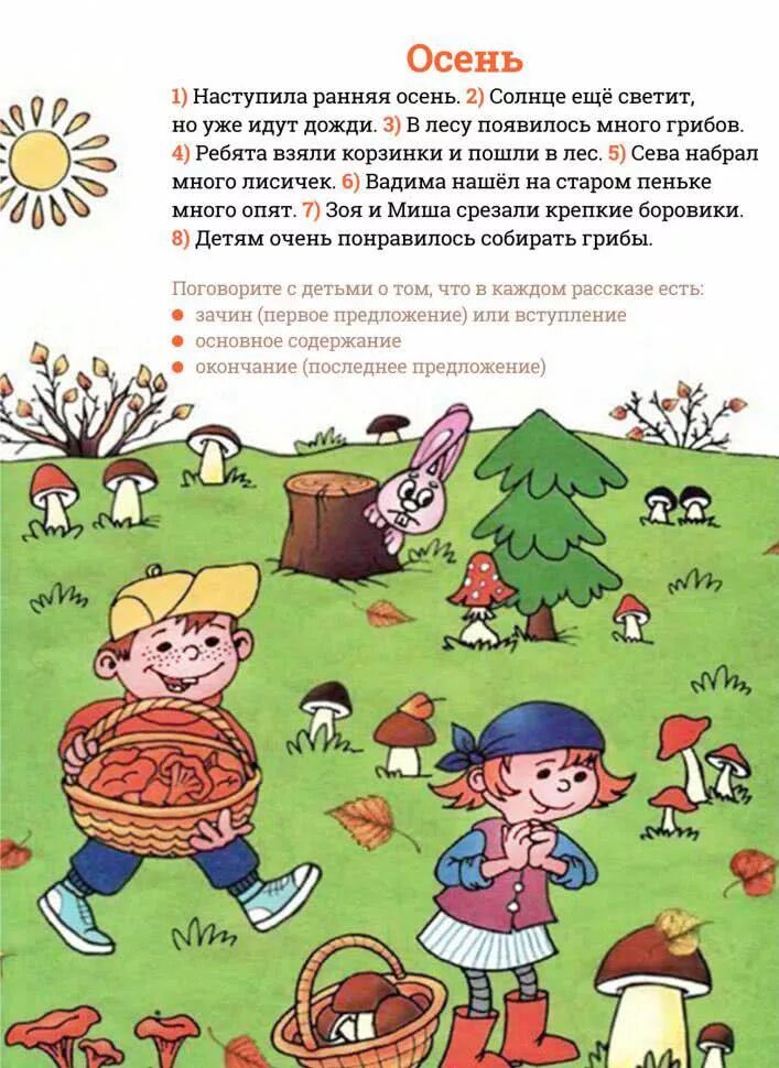 Пересказы для детей 5 6 лет