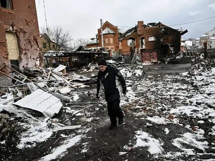 Обстрелянные города украины