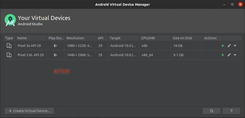 Виртуальный андроид. Android virtual device скриншот меню. Эмулятор андроид студио. Emulator no running. Как запустить эмулятор avd.