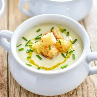 Суп пюре из курицы и картофеля