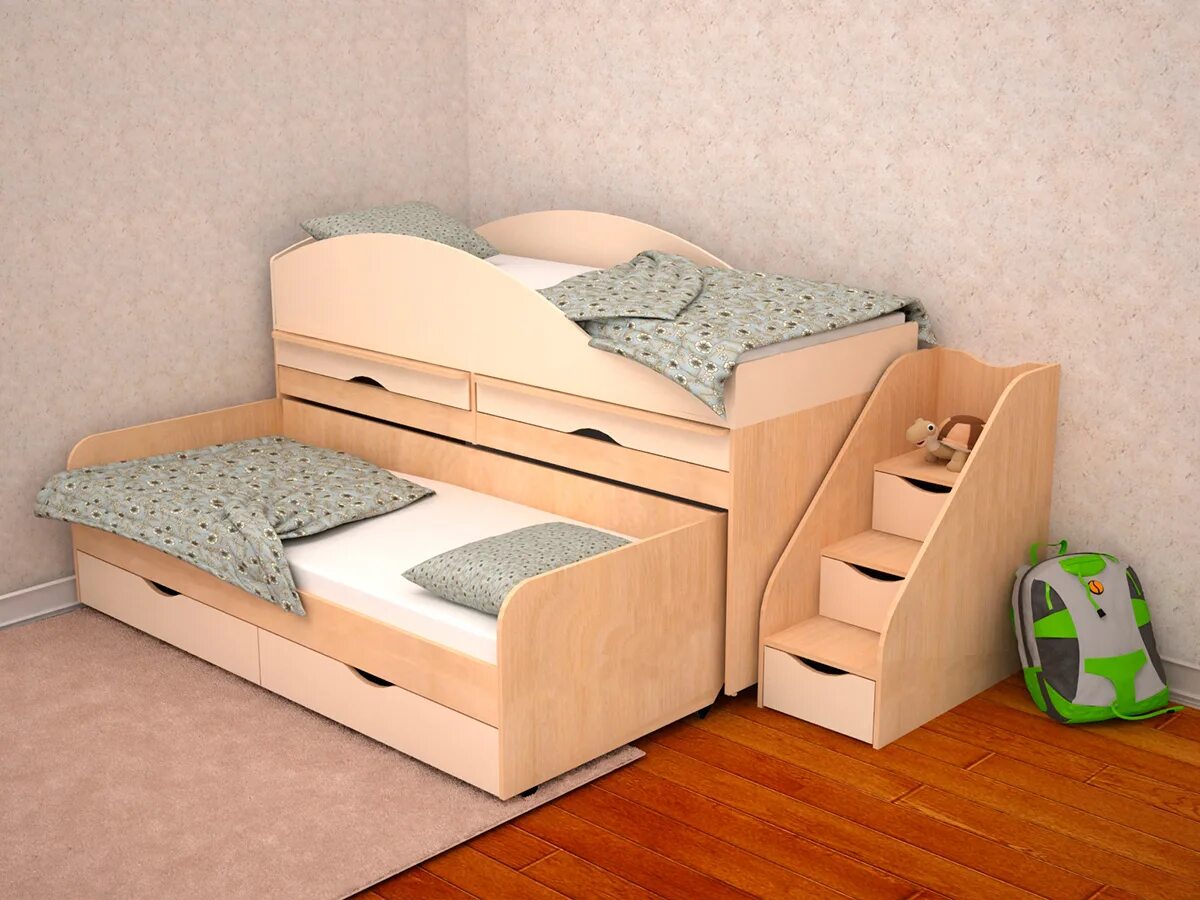 Купить караван 5. Кровать выкатная Караван 5. Кровать кр-123 Лером. Двухъярусная кровать Лером. Кровать двухъярусная выдвижная.
