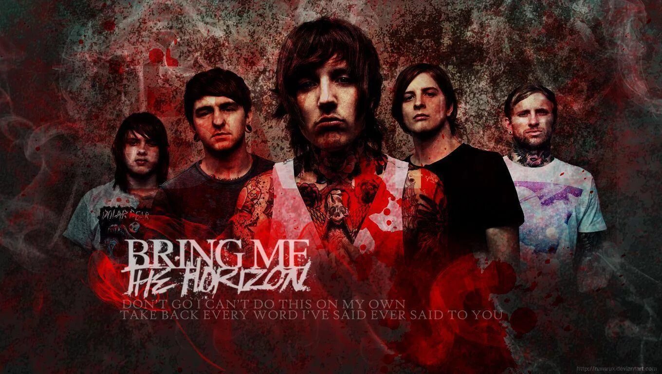 Bring the horizon слушать. Бринг ми зе хорайзон 2008. Bmth album 2010. Bring me the Horizon Постер. Bring me the Horizon 2010.