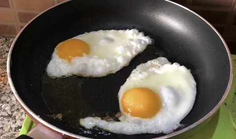 Почему горит яйцо